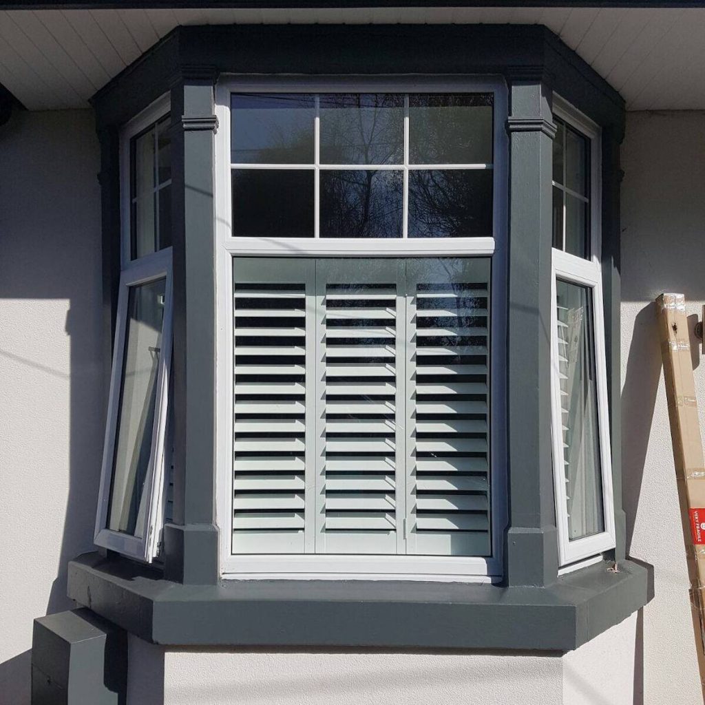 Three Sided Bay Window Shutters Absolute